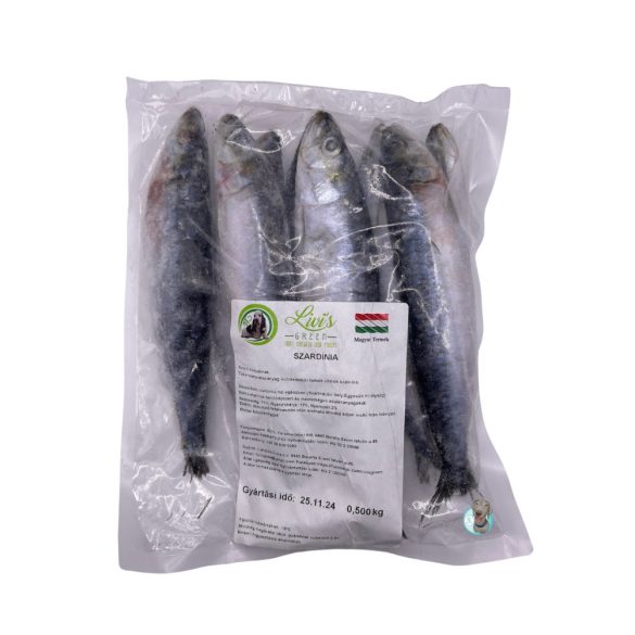 Szardínia egészben 500g (Livi’s Green)