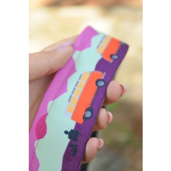 Hippi Rózsaszín Nyakörv - fém csattal