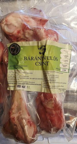  Bárány velős csont kb  300-350g / csomag ( Special Dog Food)