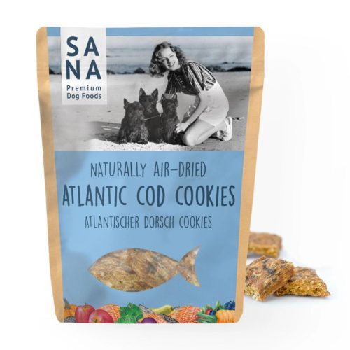 Atlanti Tőkehal Cookies jutalomfalatok, 100g (Sana)
