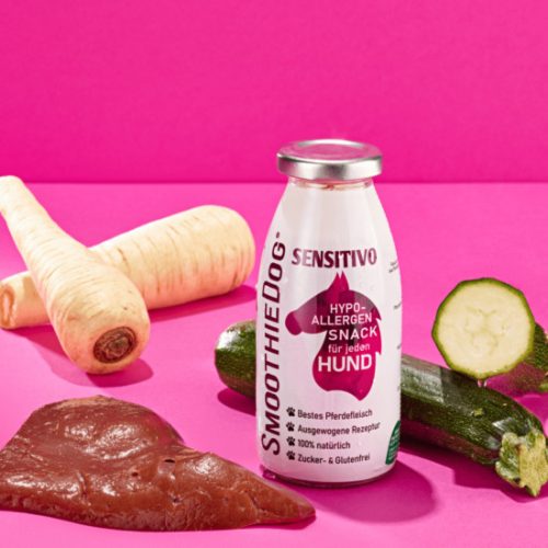 Lóhús smoothie allergiás kutyáknak 250 ml (SmoothieDog)
