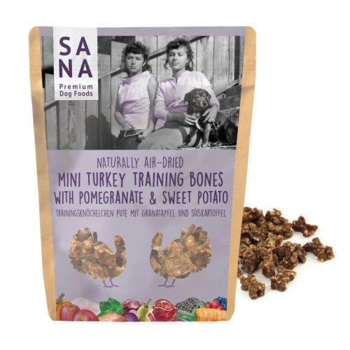 Mini Tréning snack - 100 % pulyka gránátalmával és édesburgonyával - 100 g ( SANA )