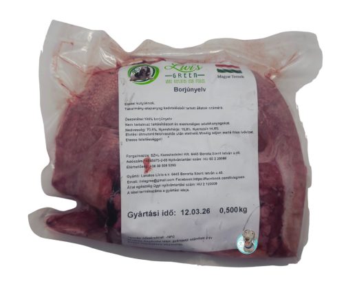 Borjúnyelv 500g (Livi’s Green)