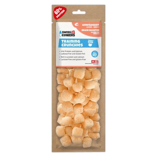 SwissCowers Churpi Crunchies puffasztott Tréning (Agyserkentő) (30db jutalomfalat)