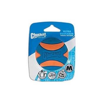 Ultra Squeaker Ball - sípolós labda M (Chuckit!)