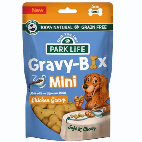 Gravy-Bix Csirkés MINI kutyakeksz edzéshez, 100 g (ParkLife)