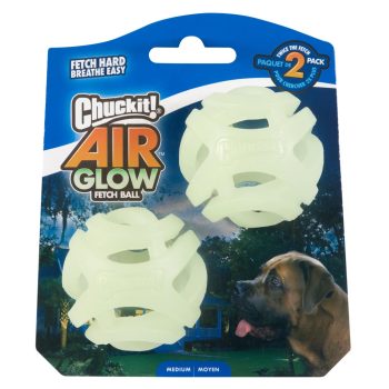 Max Glow Air Fetch Ball - 2 db - M ( Chuckit! )