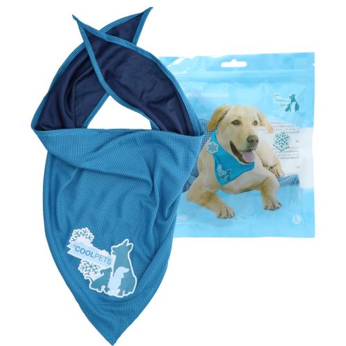 CoolPets hűsítő kendő – L méret - 60 x 60 cm