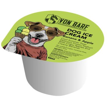 Kutya Fagylalt Banán & Alma 90ml (Von Barf)