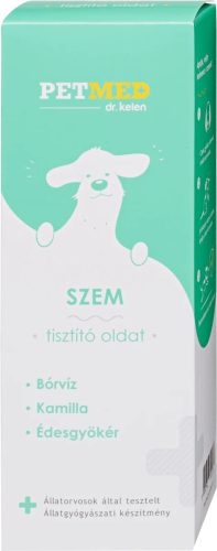 PETMED Szem tisztító oldat 75 ml (Dr. Kelen)