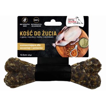   Rágócsont Libával, Új-zélandi kagylóval, Vitaminokkal és Homoktövissel 13. cm (Syta Micha)