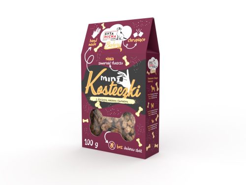 Dog Bakery mini csontok - szarvassal 100 g (Syta Micha)
