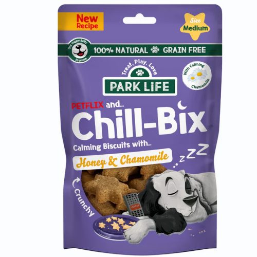 Chill-Bix Kutyakeksz - Pulykával, Mézzel és Kamillával - 100 g (ParkLife)