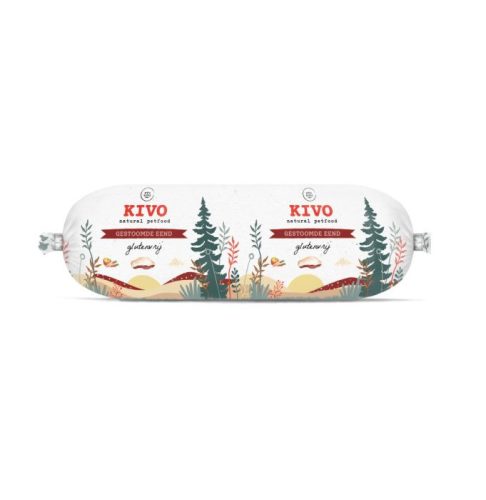 Párolt Kacsa húsrolád zöldséggel és gyümölccsel 600 g (KIVO)
