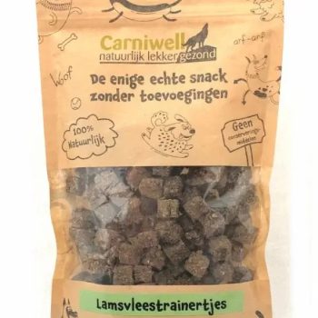   Tréning Nyúlhús Falatok – 100% természetes jutalomfalat kutyáknak - 200 g ( Carniwell)