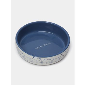 Kerámia tál rövid arcú macskáknak 300 ml, 15 cm