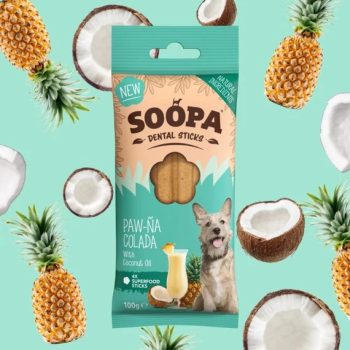 Paw-Na Colada Dental Sticks 100 g (Soopa)
