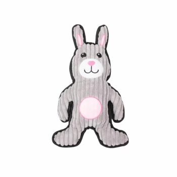 Csipogós Plüss Játék - Szürke nyuszi ( 33x20 cm )