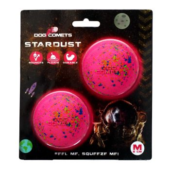 Stardust labda - 2 darabos - Rózsaszín