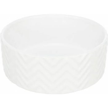   Ceramic Bowl - kerámia tál (nyomott mintával, fehér) kutyák részére (1,6l/20cm)