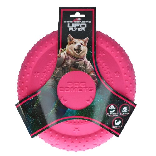 Dog Comets UFO Flyer – Rózsaszín frizbi 