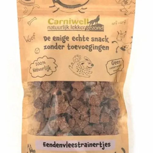 Tréning Kacsahús Falatok – 100% természetes jutalomfalat kutyáknak - 200 g ( Carniwell)