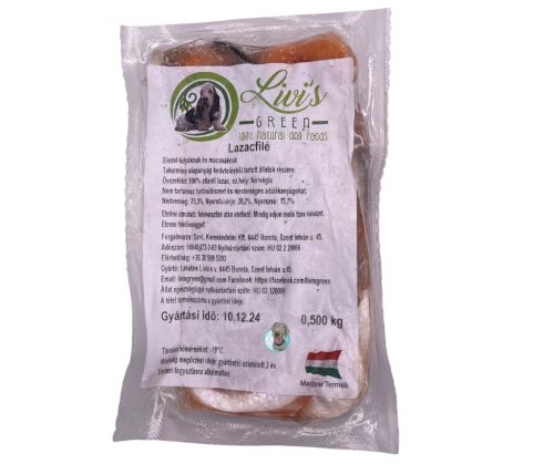 Lazacfilé darabolva 500 g (Livi's Green)