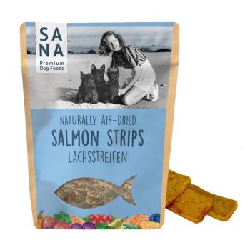 Szárított lazac csíkok - 100gr ( SANA )