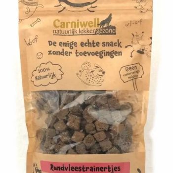   Tréning Marhahús Falatok – 100% természetes jutalomfalat kutyáknak - 200 g ( Carniwell)