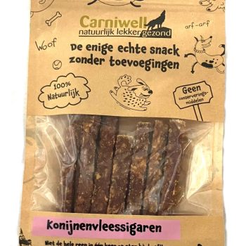   Nyúlhús Snack Rúd – 100% természetes jutalomfalat kutyáknak - 100 g ( Carniwell)