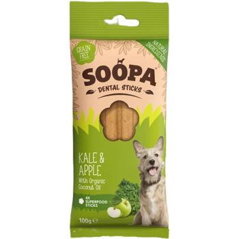 Fodros kel és Alma Dental Sticks 100 g (Soopa)