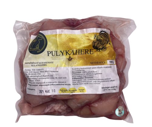 Pulykahere 500g (Special Dog Food)
