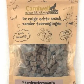   Tréning Lóhús Falatok (mini) – 100% természetes jutalomfalat kutyáknak - 200 g ( Carniwell)