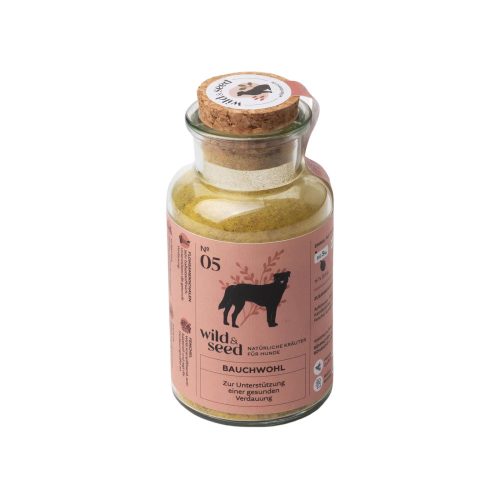 Gyomoregészség, No. 5 Bauchwohl gyógynövénykeverék 120 g (Wild&Seed)