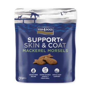 Bőr- és Szőrzet Makréla Snack, 225 g (  Fish4Dogs )