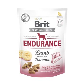   Dog Functional Snack Endurance -  Bárány, Banán 150 g (Brit Care)