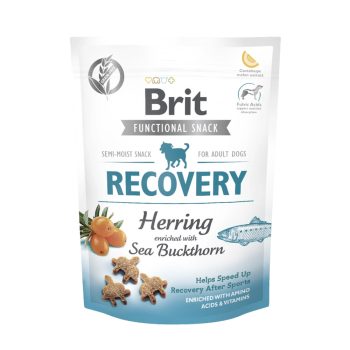   Functional Snack jutalomfalat – Recovery - Hering és Homoktövis 150 g (Brit Care)