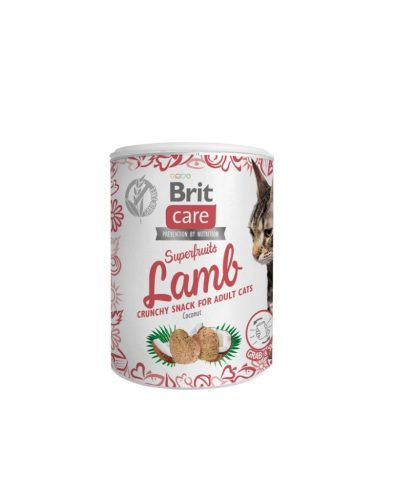 Superfruits bárány jutalomfalat Cicáknak 100 g (Brit Care)