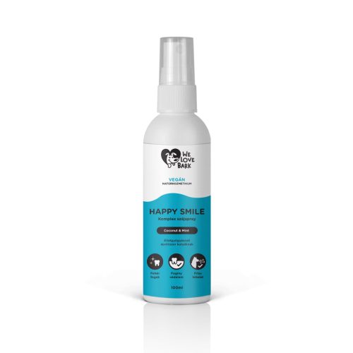 Happy Smile prebiotikus komplex szájspray kutyáknak - 100 ml