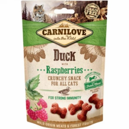 Kacsahús málnával 50 g - Cicáknak - (Carnilove)