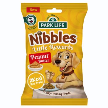 Nibbles mogyoróvaj ízű tréning snack 80g (ParkLife)